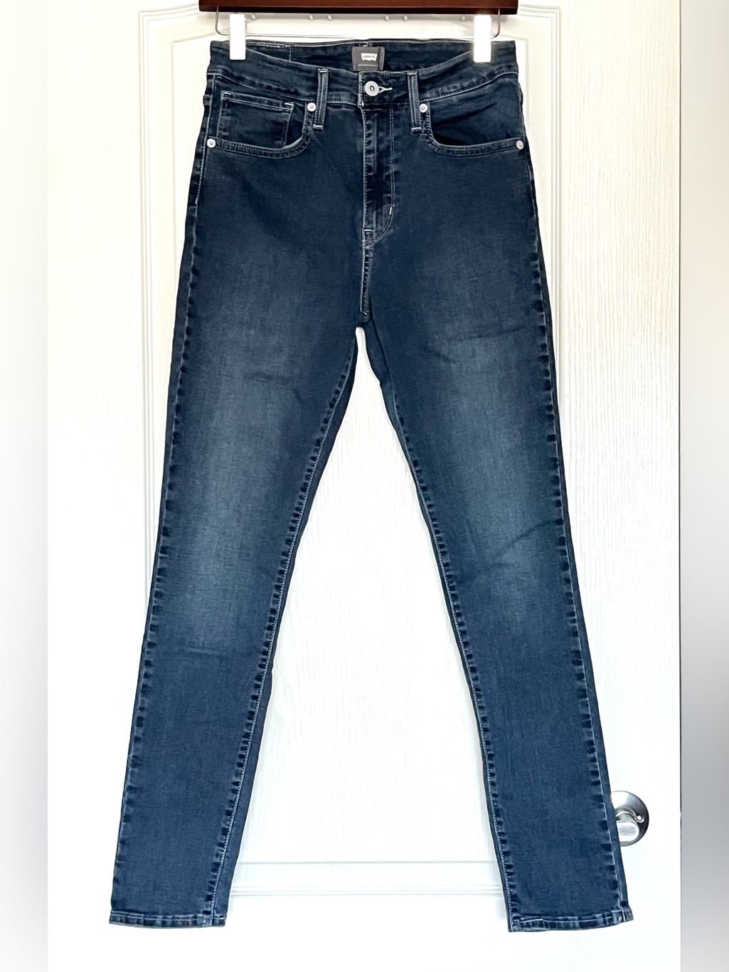 Levi's Premium Blue Tab X6451 High Rise Skinny Jeans Dark Wash Size 30